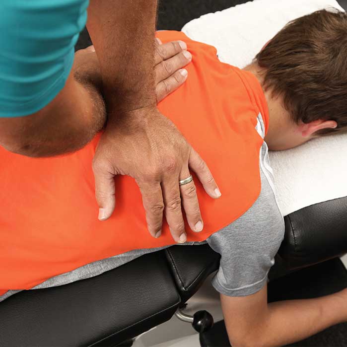 Drop Table Technique chiropractor in Cumming